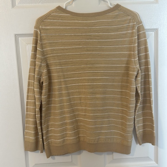 LOFT crewneck cardigan, 100% cotton - Picture 3 of 10